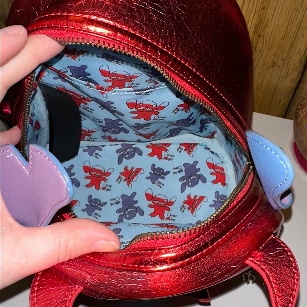 Loungefly Disney Stitch Devil Backpack - image 6